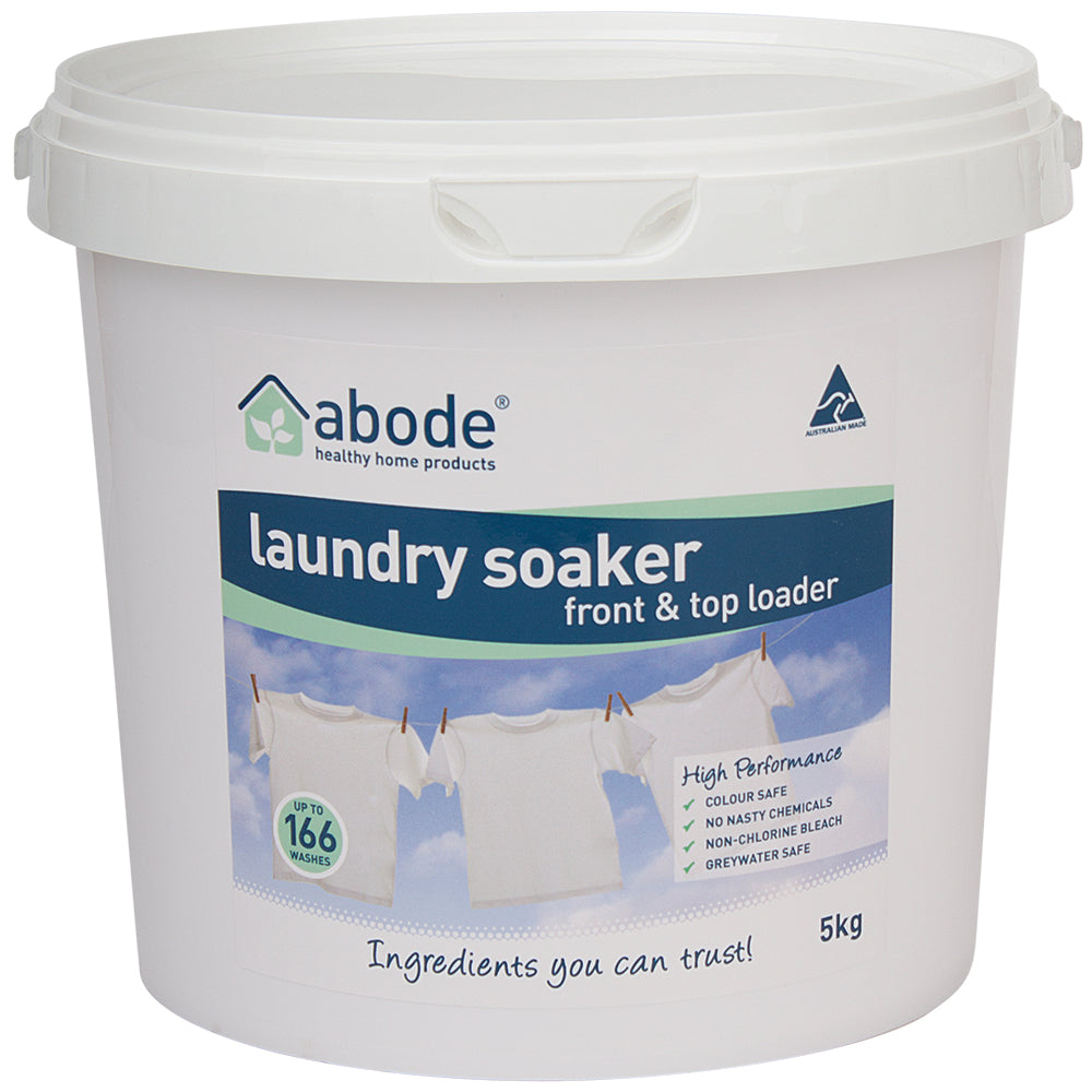 Abode Laundry Soaker (Front & Top Loader) High Performance 5kg Bucket