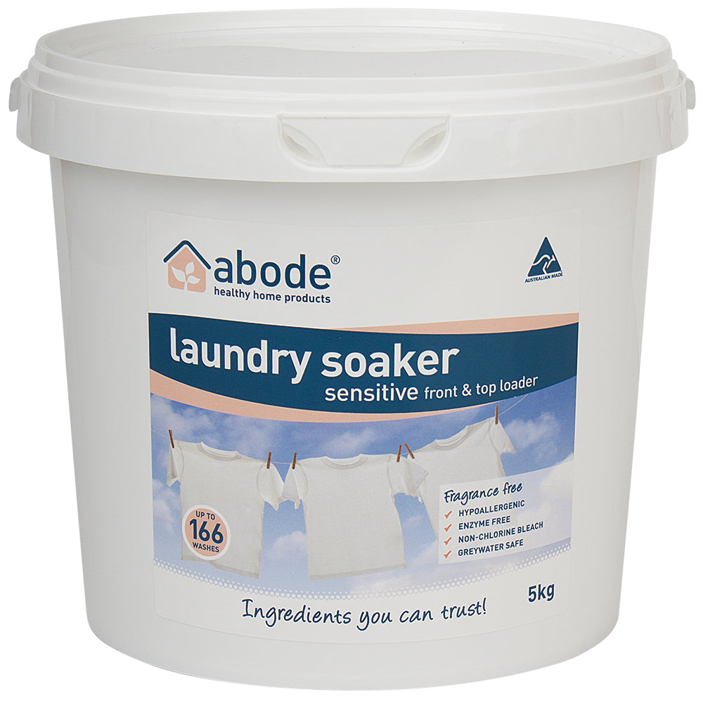 Abode Laundry Soaker (Front & Top Loader) Zero 5kg Bucket