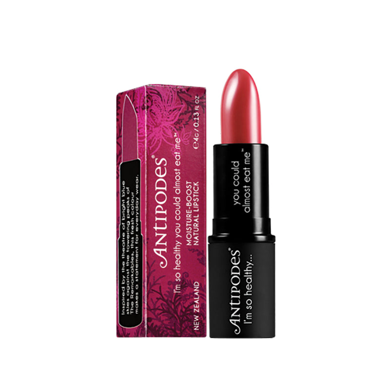 Antipodes Moisture-Boost Natural Lipstick Remarkably Red 4g