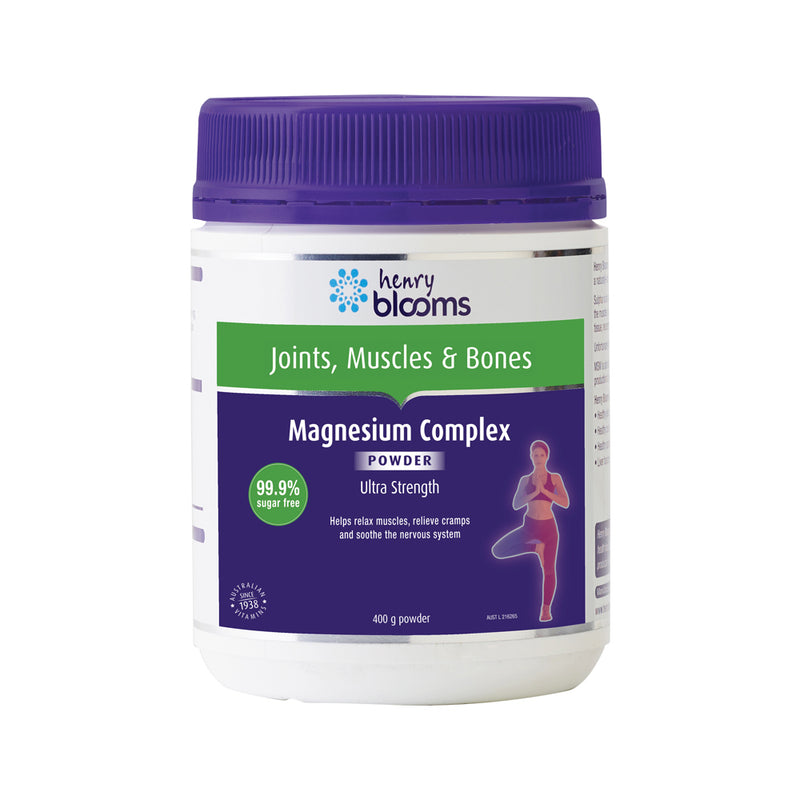Henry Blooms Magnesium Complex Ultra Strength Powder 400g