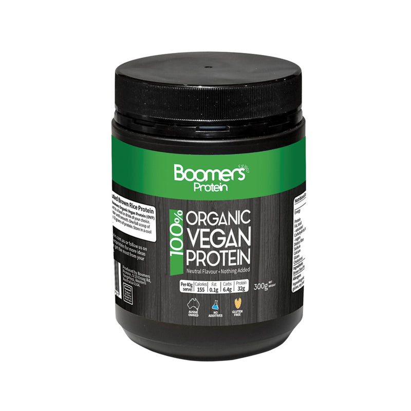 Boomers 100% Organic Vegan Protein 300g