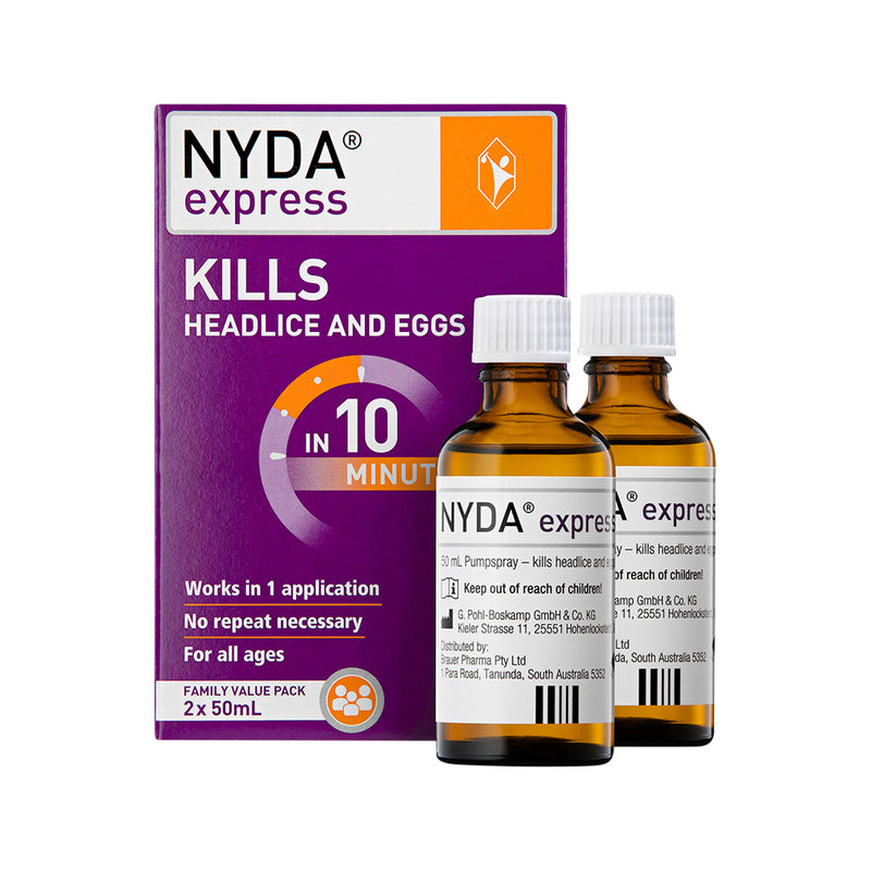 Brauer Nyda Express Family Value 50ml x 2 Pack