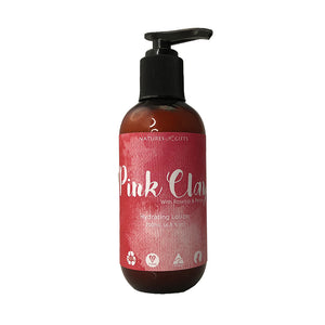 Clover Fields Nature's Gifts Pink Clay with Rosehip & Peony Hydrating Lotion 200ml