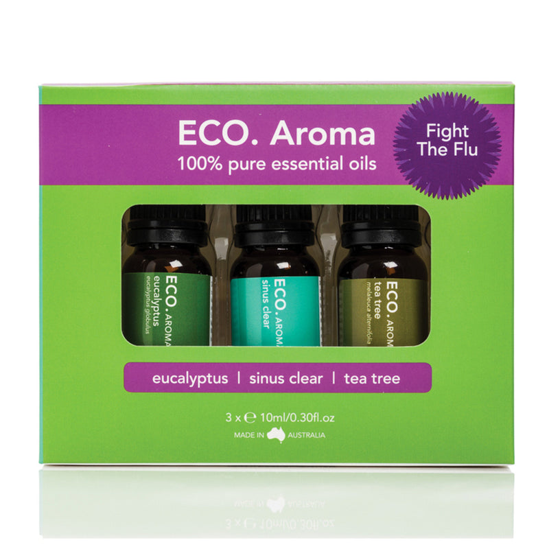 Eco Modern Essentials Aroma Essential Oil Trio Fight The Flu 10ml x 3 Pack