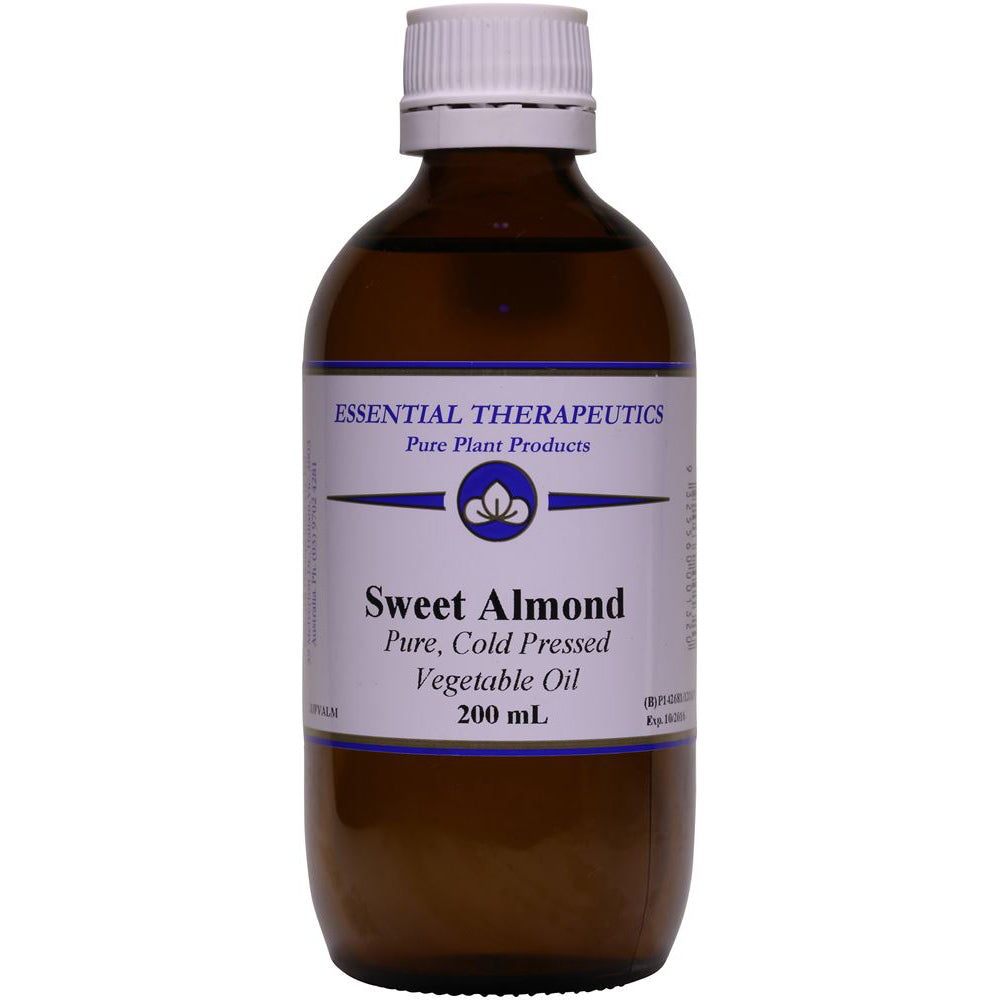 Essential Therapeutics Vegetable Oil Sweet Almond Oil (pure, cold pressed) 200ml