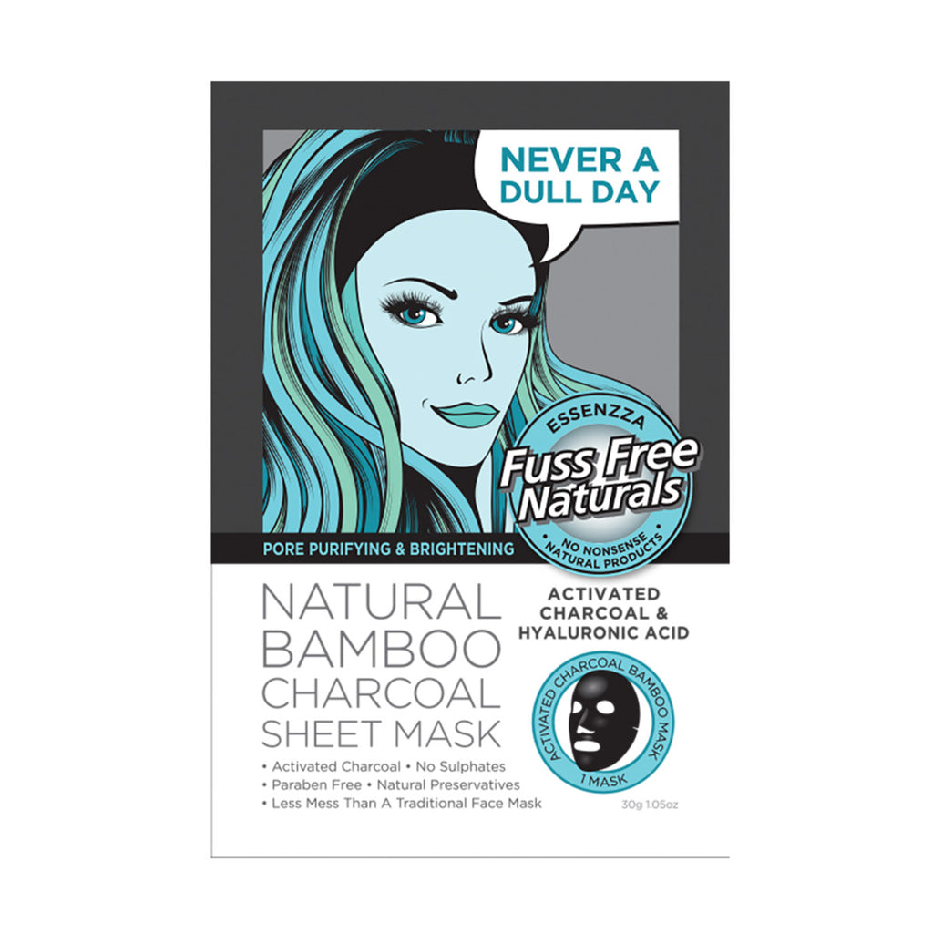 Essenza Facial Mask Activated Charcoal and Hyaluronic Acid x 1pk
