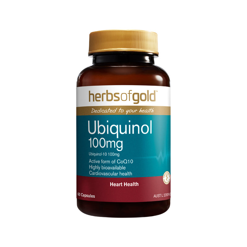 Herbs of Gold Ubiquinol 100mg 60c