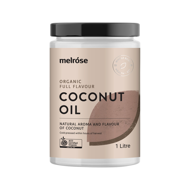 Melrose Organic Coconut Oil Full Flavour 1L