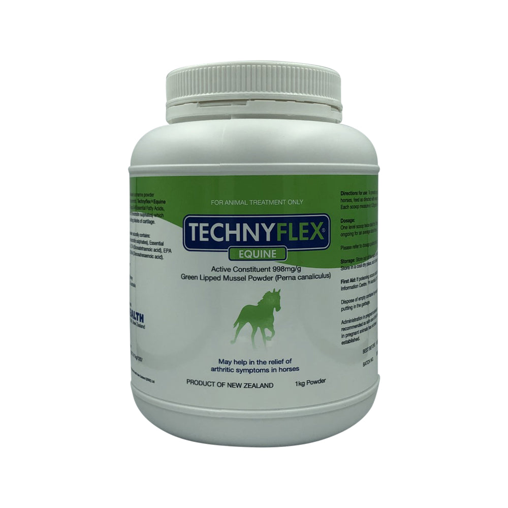 Natural Health Technyflex Equine (Green Lipped Mussel) 1kg