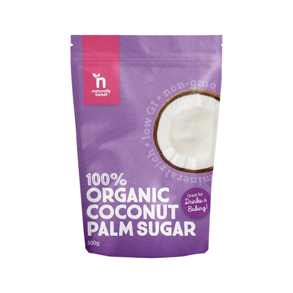 Naturally Sweet 100% Organic Coconut Palm Sugar 500g