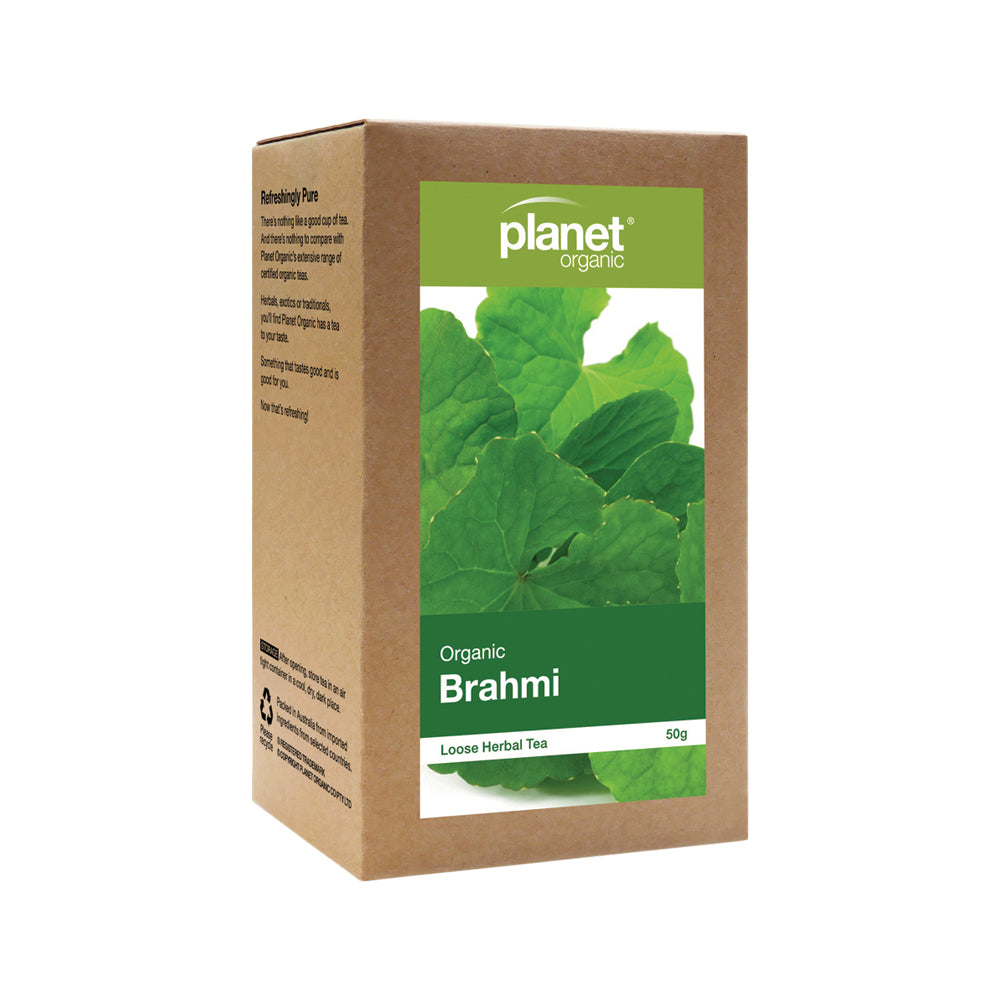 Planet Organic Organic Brahmi Loose Leaf Tea 50g