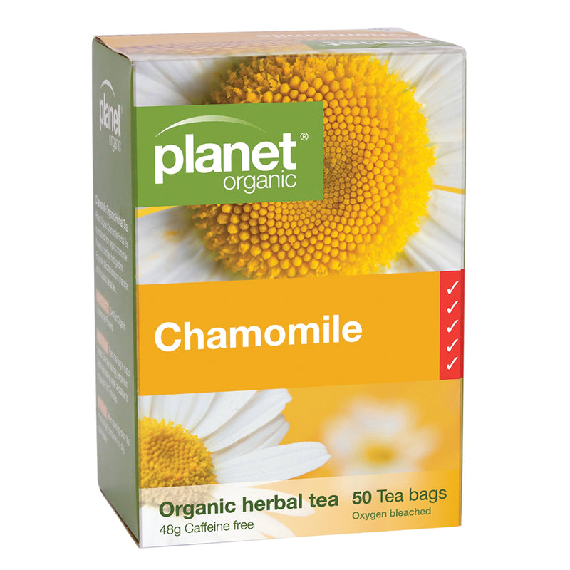 Planet Organic Organic Chamomile Herbal Tea x 50 Tea Bags