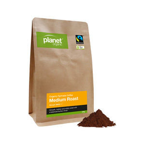 Planet Organic Organic Coffee Medium Roast Espresso Ground 250g