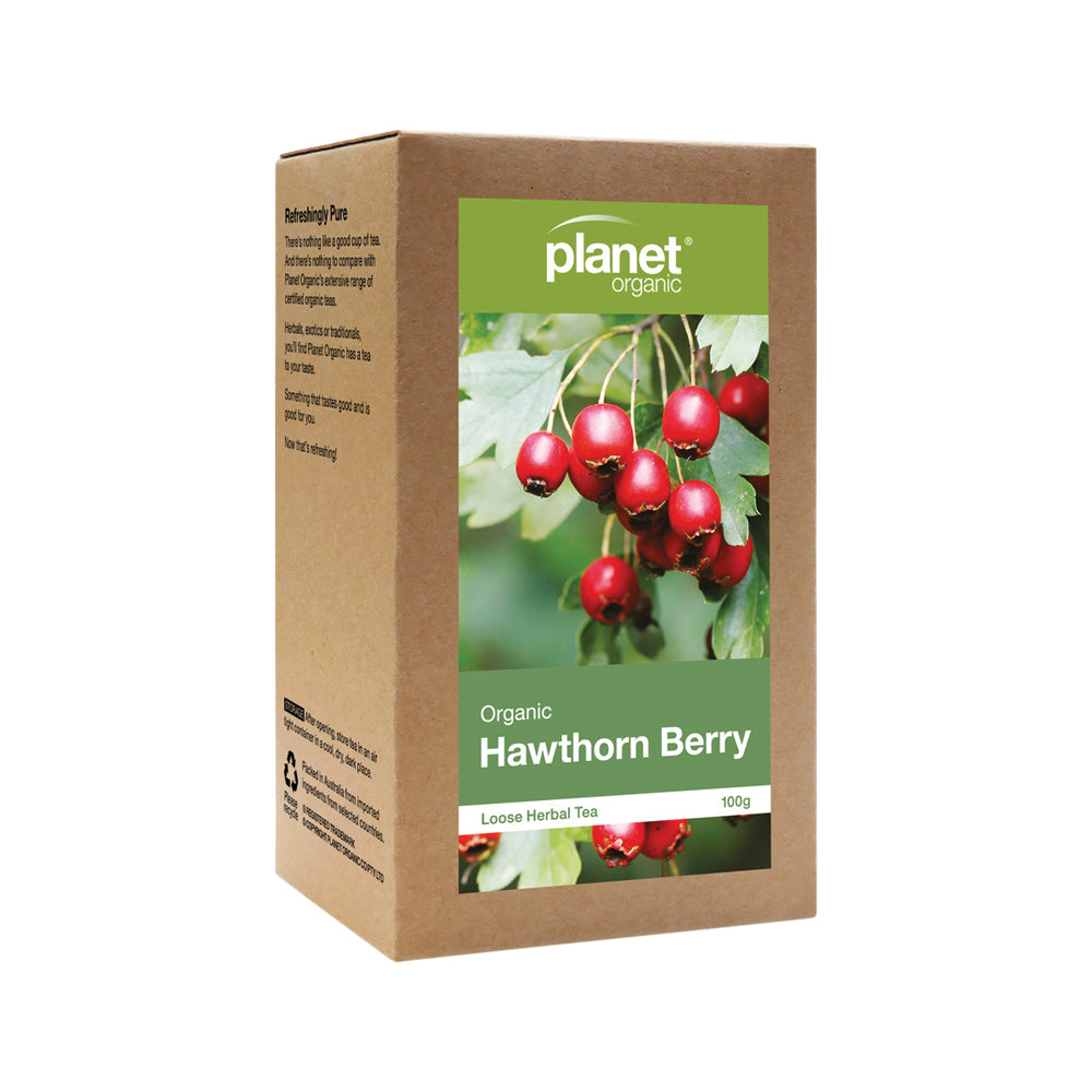 Planet Organic Organic Hawthorn Berry Loose Leaf Tea 100g