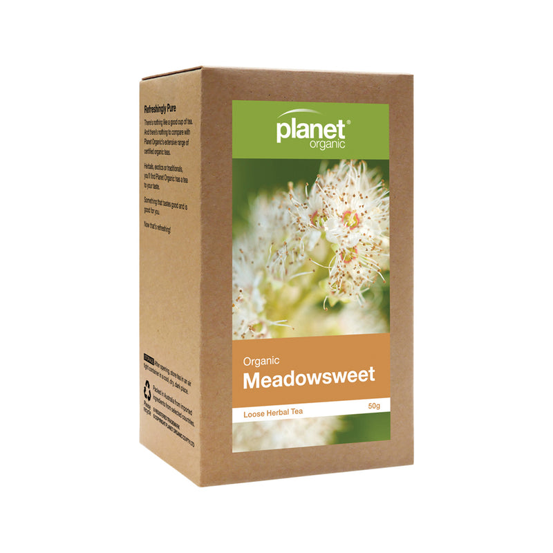 Planet Organic Organic Meadowsweet Loose Leaf Tea 50g