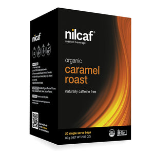 Planet Organic Nilcaf Organic Roasted Beverage Caffeine Free Bags Caramel Roast x 20 Pack
