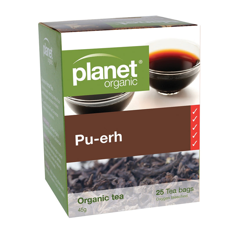 Planet Organic Organic Pu-erh Tea x 25 Tea Bags