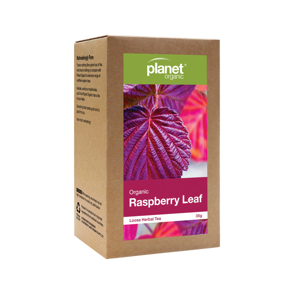 Planet Organic Organic Raspberry Leaf Loose Leaf Tea 35g