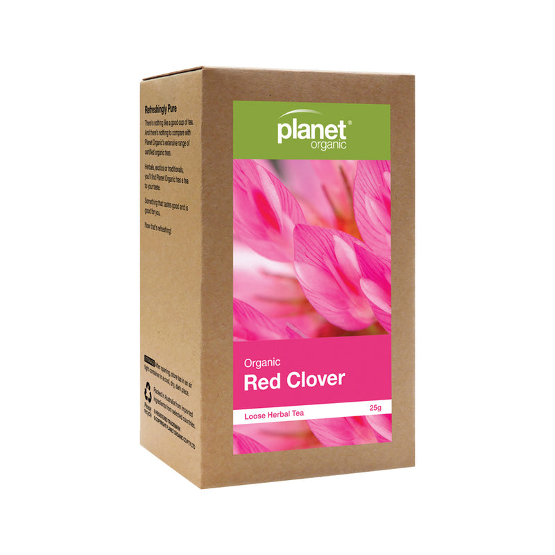 Planet Organic Organic Red Clover Loose Leaf Tea 25g