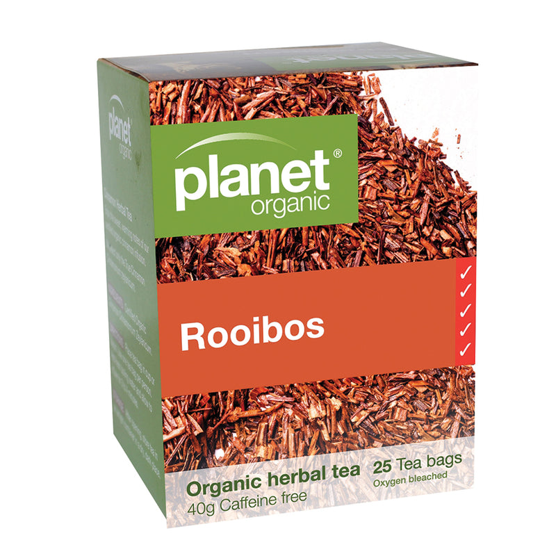 Planet Organic Organic Rooibos Herbal Tea x 25 Tea Bags
