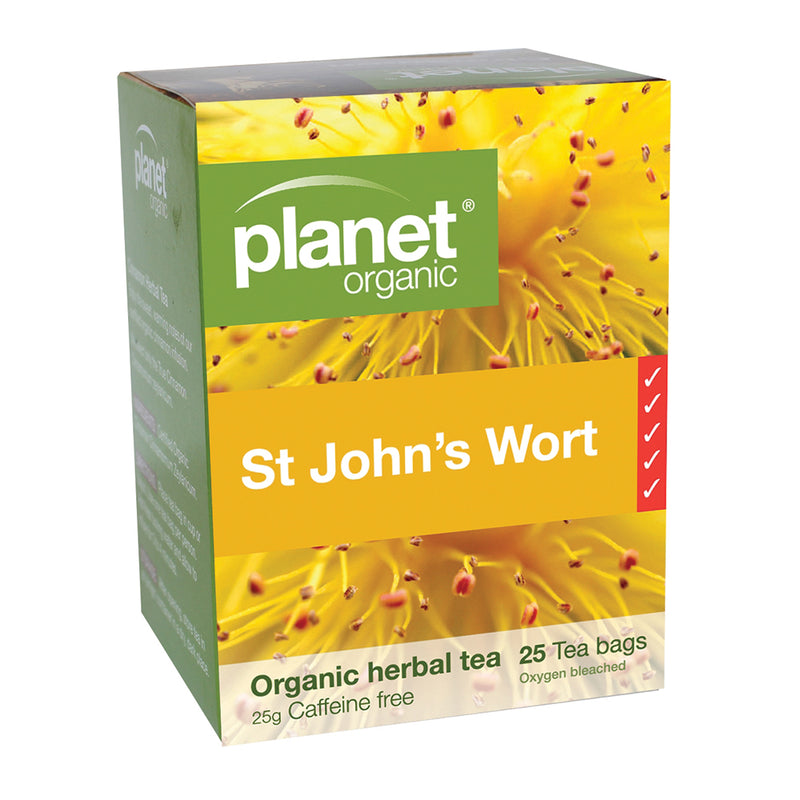 Planet Organic Organic St John's Wort Herbal Tea x 25 Tea Bags