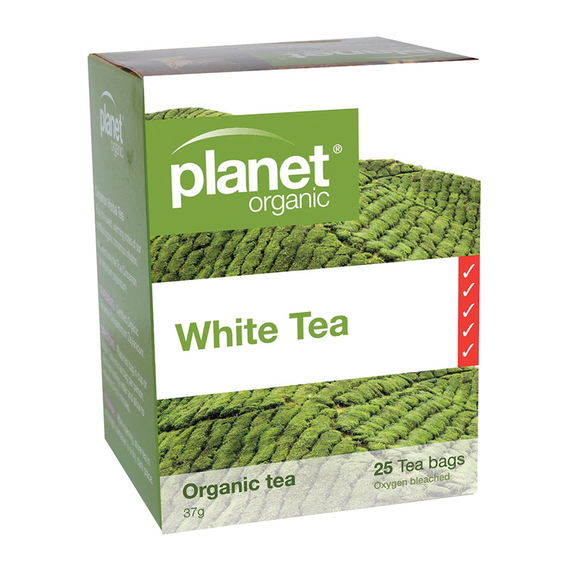 Planet Organic Organic White Tea x 25 Tea Bags
