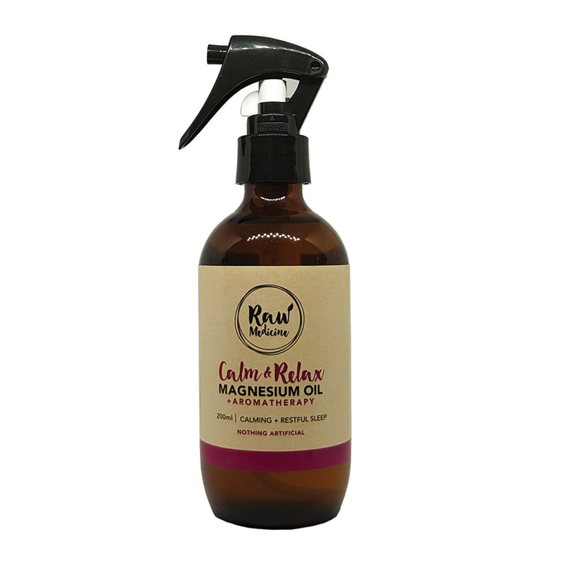 Raw Medicine Magnesium Oil Calm and Relax 200ml Spray
