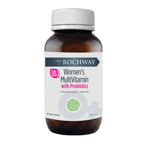 Rochway Women's MutiVitamin with Probiotics (5 billion CFU) 40vc