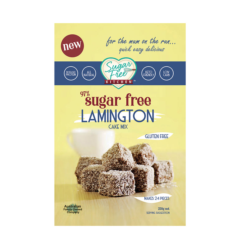 Sweet Life Sugar Free Kitchen Lamington Cake Mix 250g