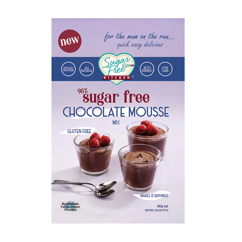 Sweet Life Sugar Free Kitchen Chocolate Mousse Mix 180g