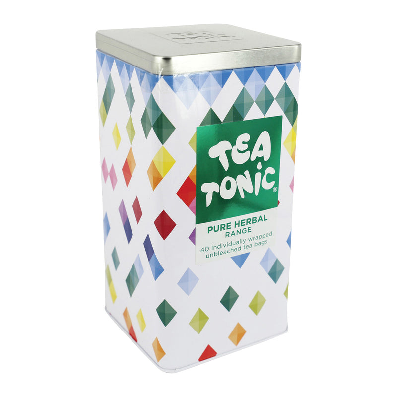 Tea Tonic Organic Pure Herbal Range Tin x 40 Tea Bags