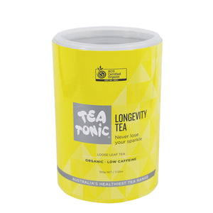 Tea Tonic Organic Longevity Tea Tube 100g