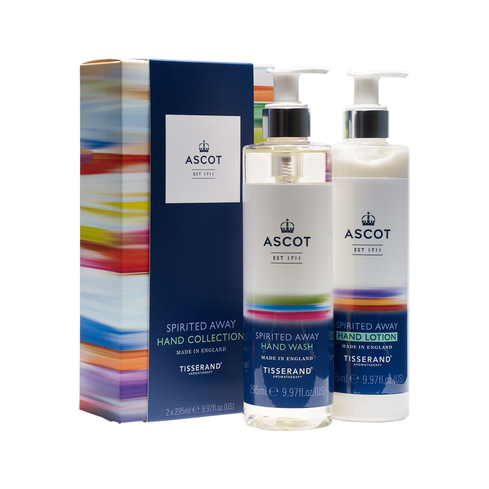 Tisserand Ascot Spirited Away Hand Collection (Hand Wash & Lotion) 295ml x 2 Pack