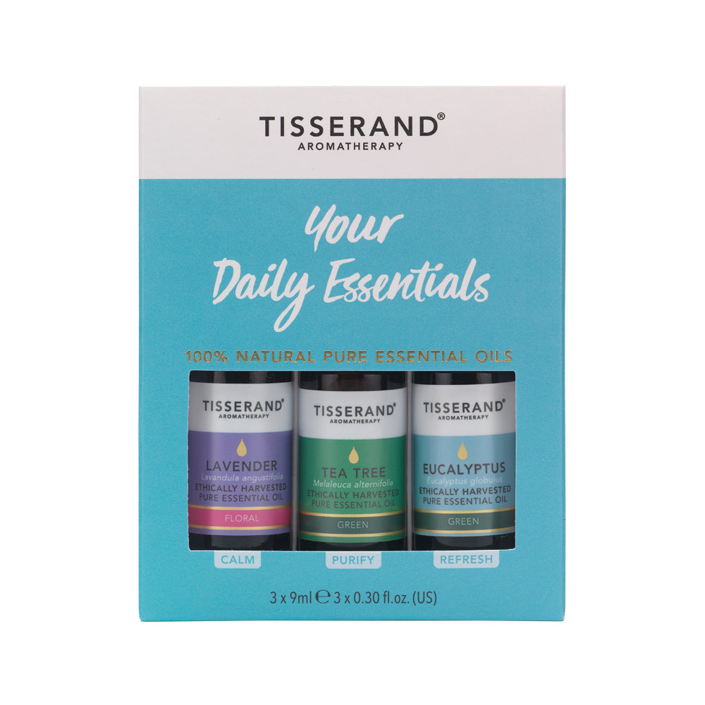 Tisserand Essential Oil Your Daily Essentials 9ml x 3 Pack