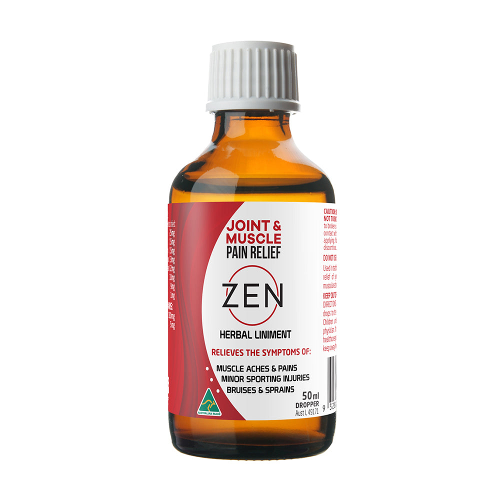 Zen Therapeutics Herbal Liniment (Joint & Muscle Pain Relief) Dropper 50ml