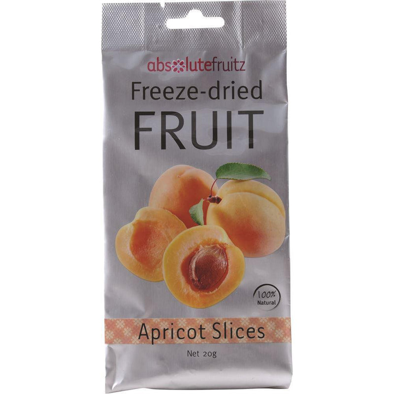 AbsoluteFruitz Freeze-Dried Apricot Slices 20g