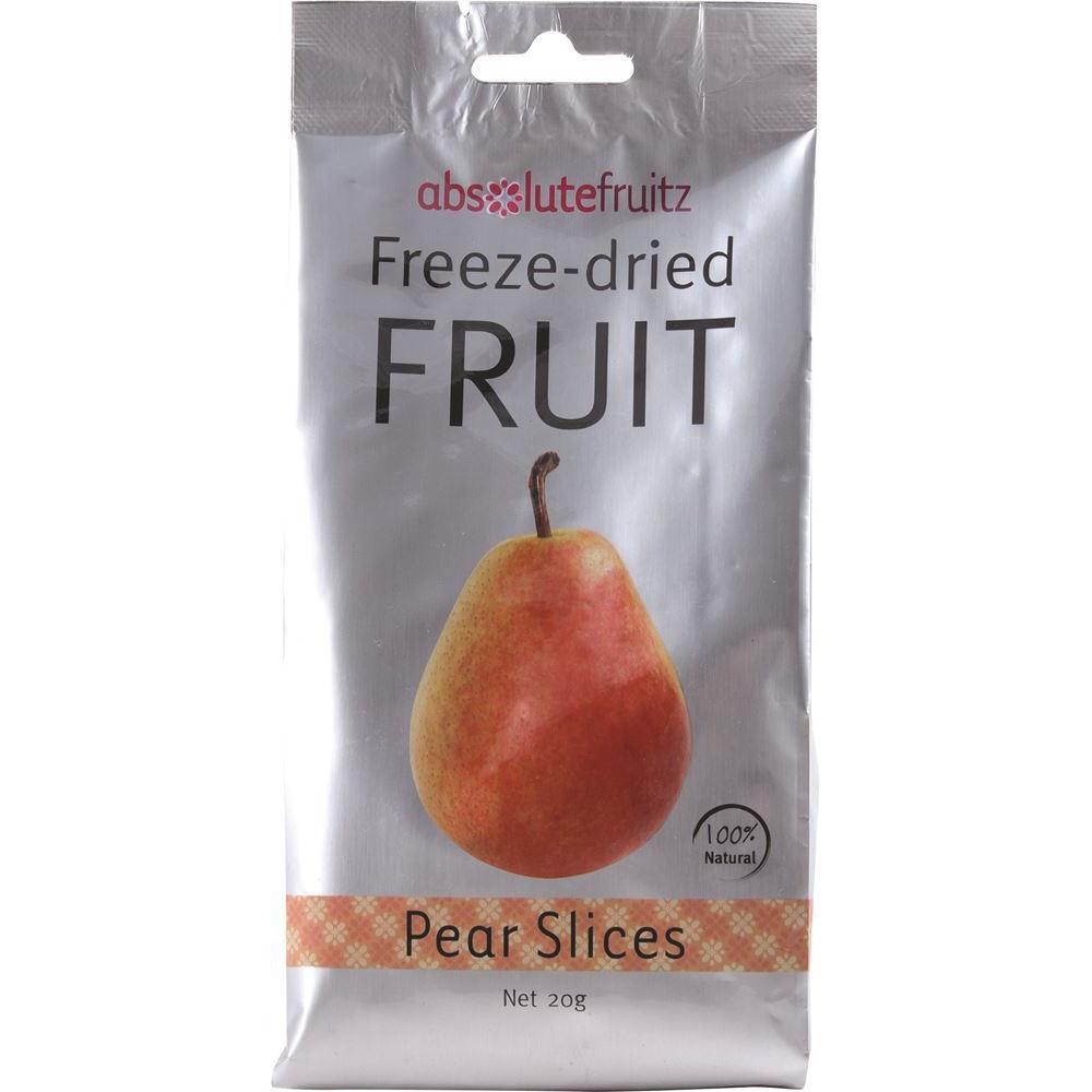 AbsoluteFruitz Freeze-Dried Pear Slices 20g