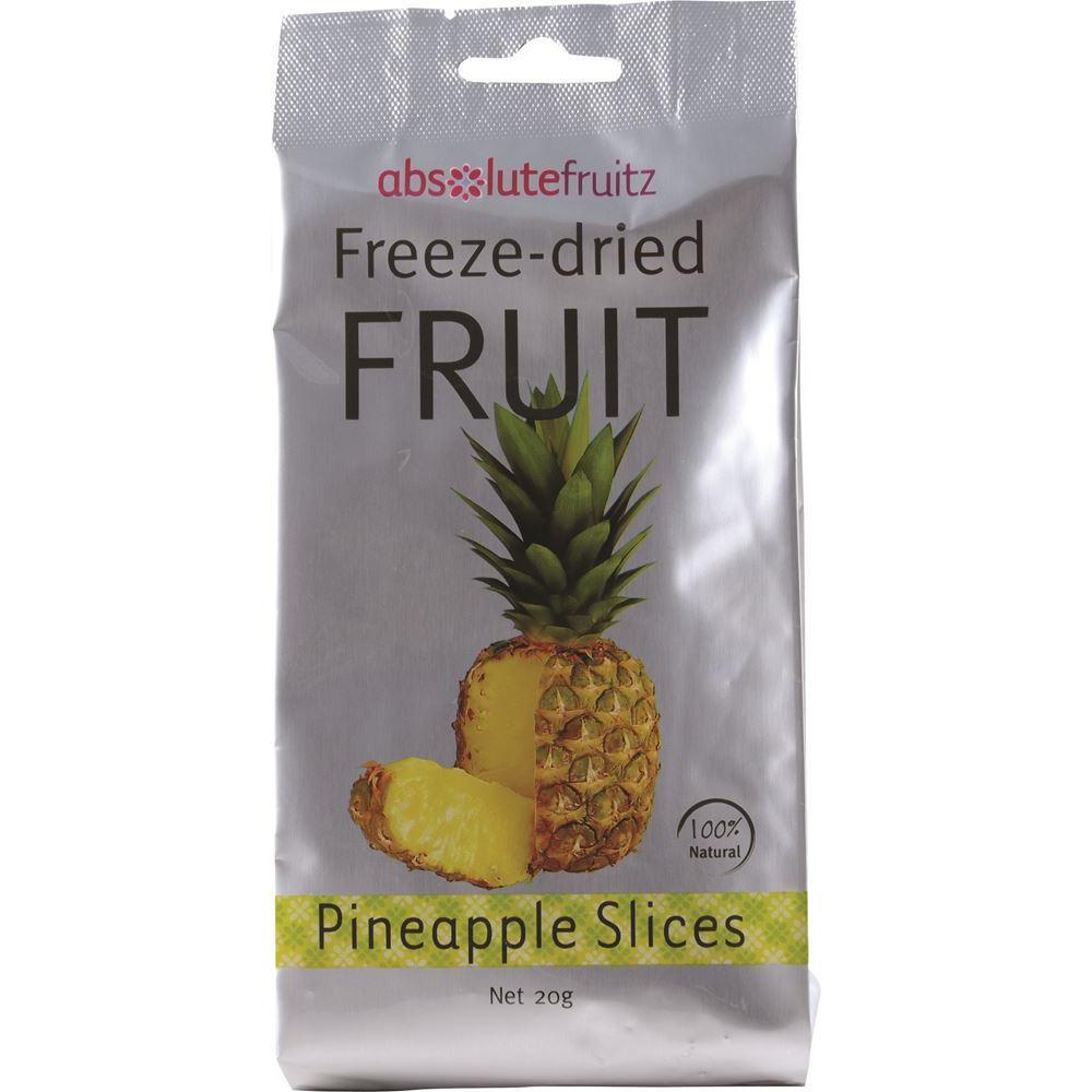 AbsoluteFruitz Freeze-Dried Pineapple Slices 20g