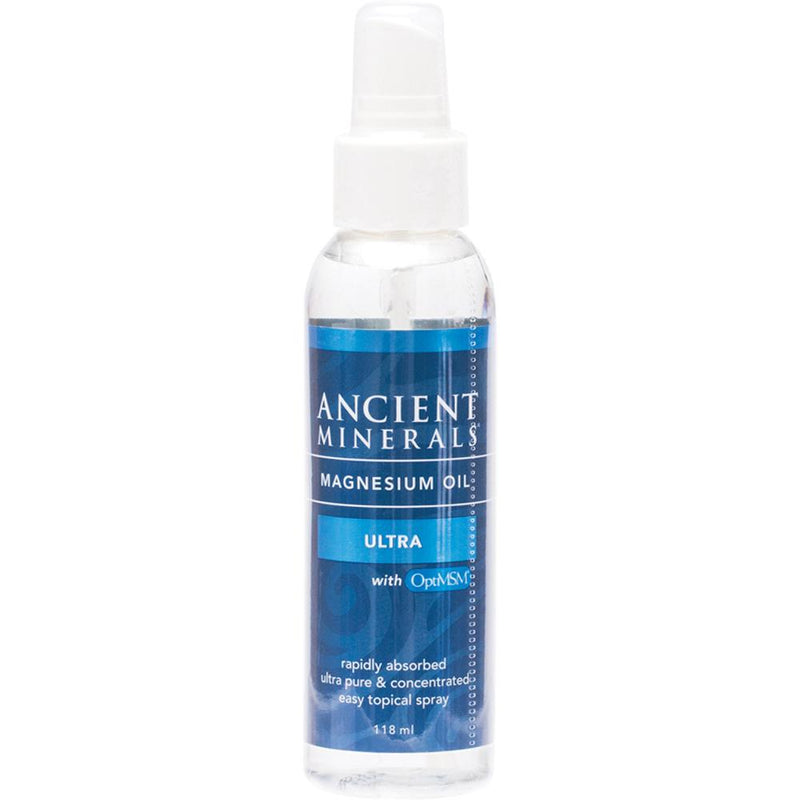 Ancient Minerals Magnesium Oil Ultra With MSM 118ml