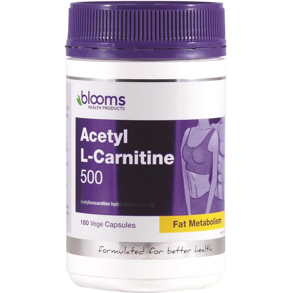 Blooms Acetyl L-Carnitine 500 180vc