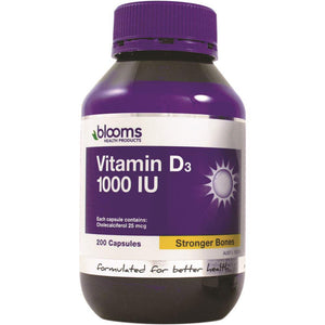Blooms Vitamin D3 1000iu 200c