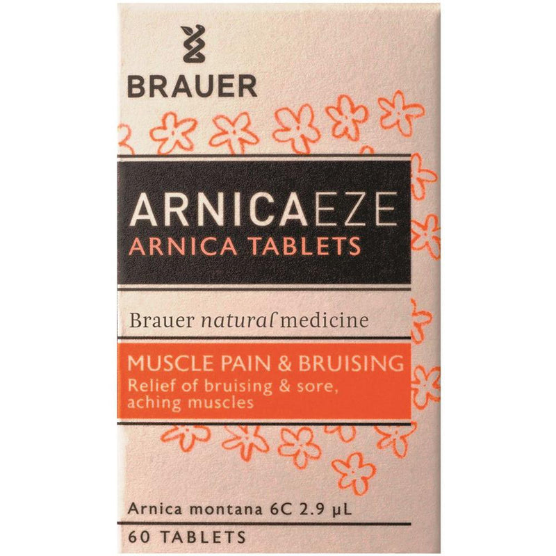 Brauer ArnicaEze Arnica Muscle Pain & Bruising 60t