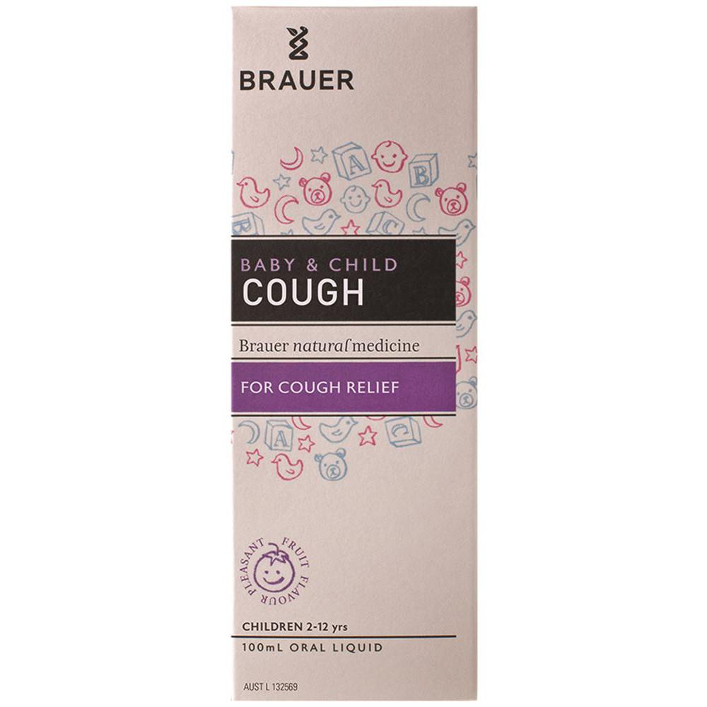 Brauer Baby & Child Cough For Cough Relief 100ml