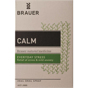 Brauer Calm Everyday Stress Oral Spray 20ml