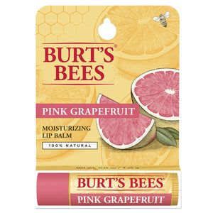 Burt's Bees Lip Balm Pink Grapefruit Refreshing Tube 4.25g