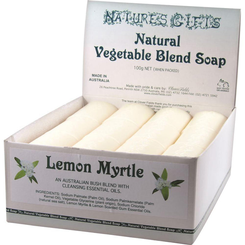 Clover Fields Lemon Myrtle Soap 100g
