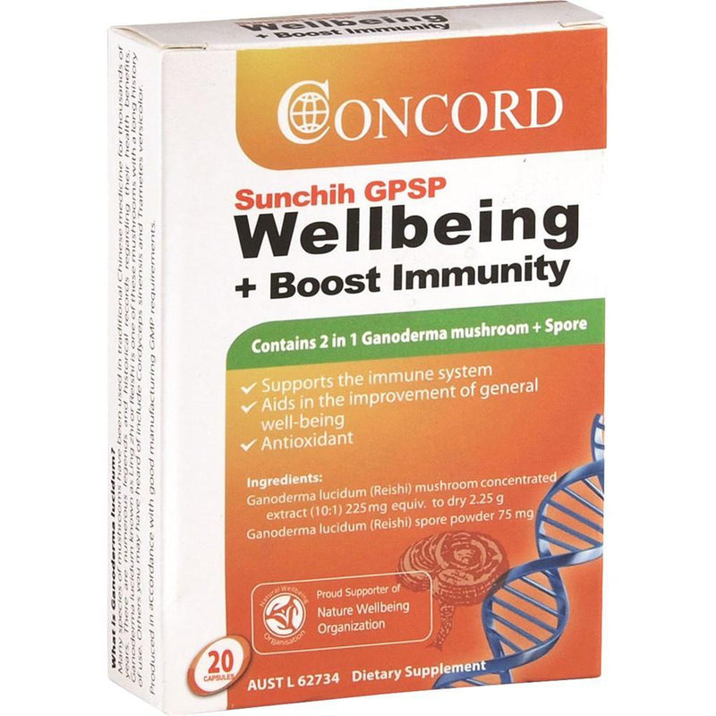 Concord Sunchih GPSP Wellbeing + Boost immunity 20c