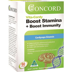 Concord Vita Cordy Boost Stamina + Immunity 60c
