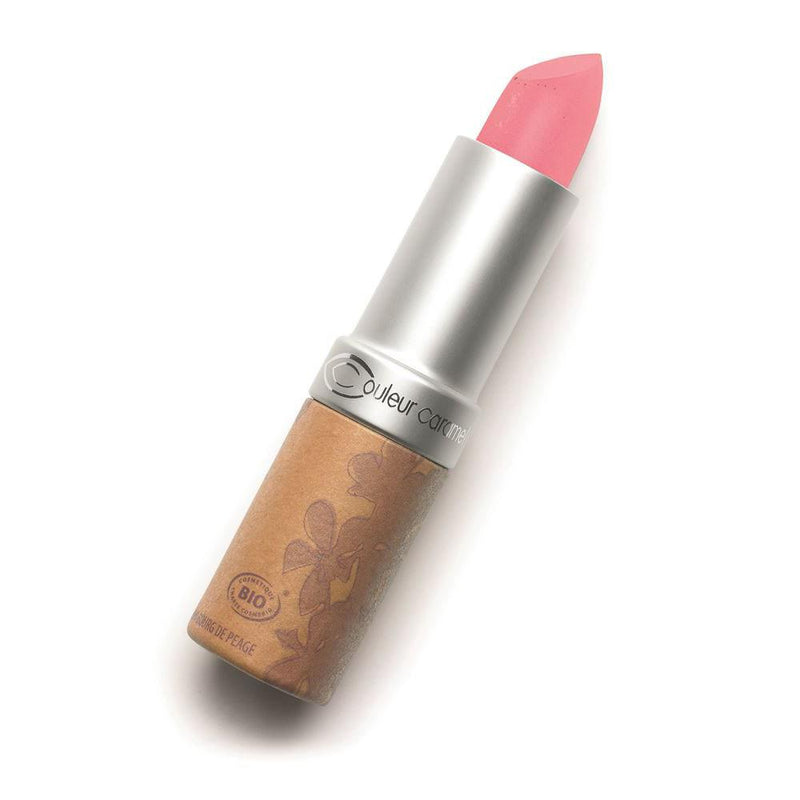 Couleur Caramel Lipstick Glossy Medium Pink Pearly (221)