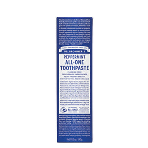 Dr Bronner's Toothpaste 140g Peppermint